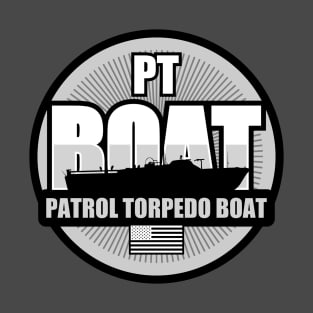 PT Boat (Front and Back logo) T-Shirt