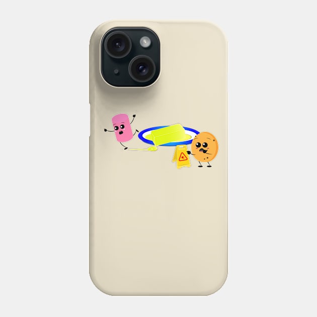 Don't slip on the butter! Phone Case by Coowo22