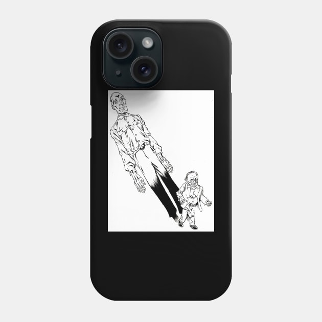 The Giant and the Arm Phone Case by Firelight Comics