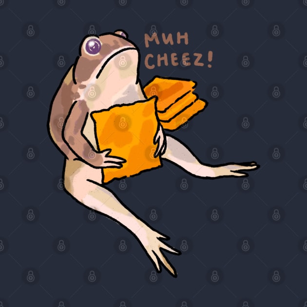 Cheez it frog by ballooonfish