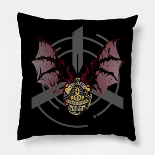 Lucifer TV (Trackers+ Logo) Pillow