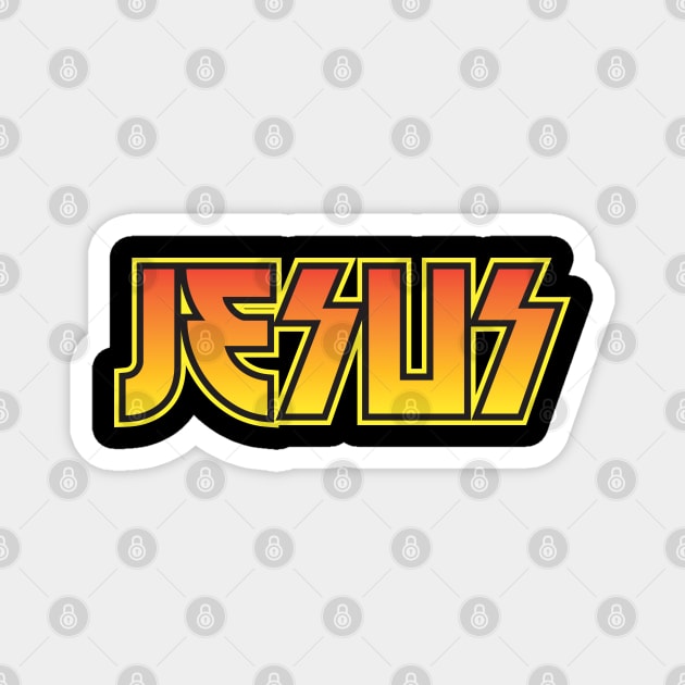 Jesus Kiss Rocks Magnet by sandersart