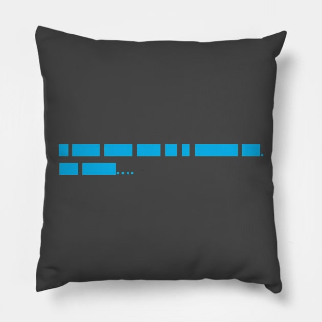 A Long Time Ago In A Galaxy, Far Far Away .... Pillow by ArtbyCorey