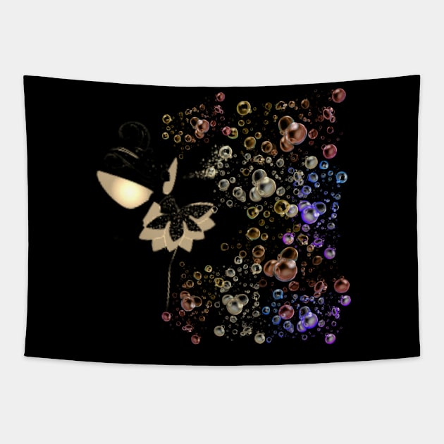 Fairy Bubbles Tapestry by Primigenia