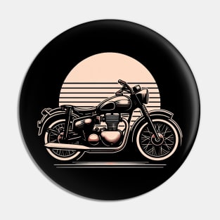 Vintage Classic Motorcycle Pin