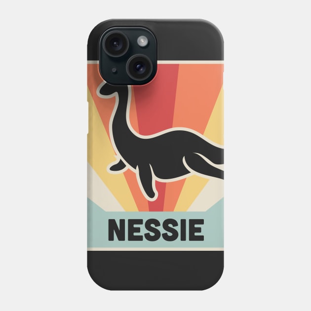 NESSIE – Vintage Loch Ness Monster Phone Case by MeatMan