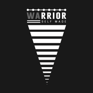 Warrior - BlackWhite T-Shirt