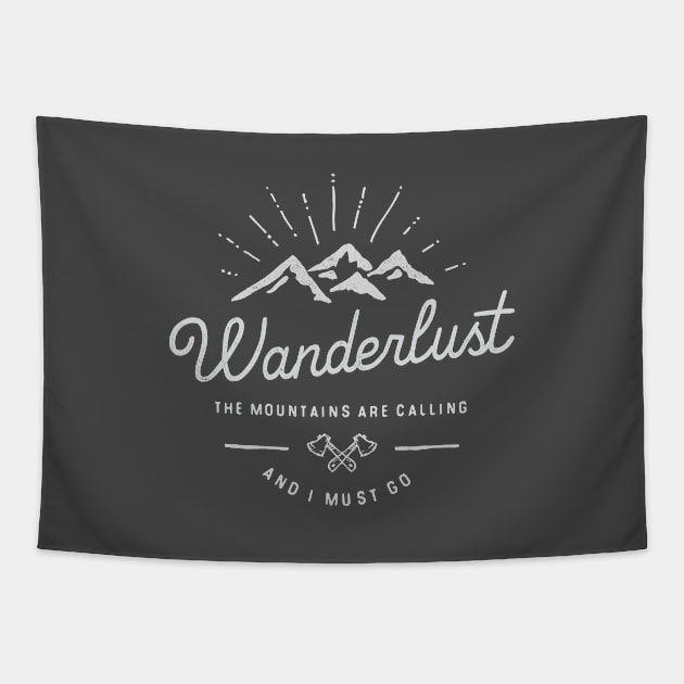 Mountains are calling Tapestry by Dennson Creative