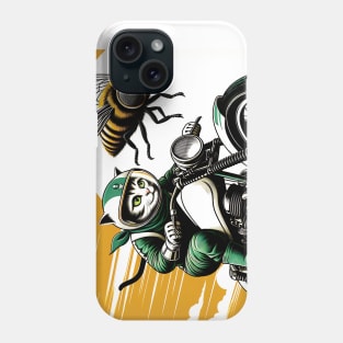 I like my motorcycle my cat Cicadas Cat 2024 and maybe 3 people Bikers Funny Phone Case