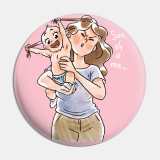 Motherhood (pink) Pin