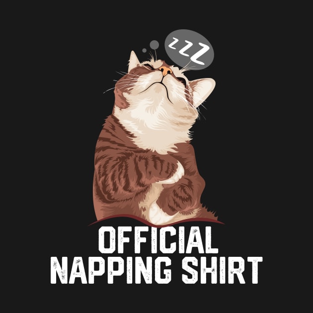 official napping shirt by spantshirt