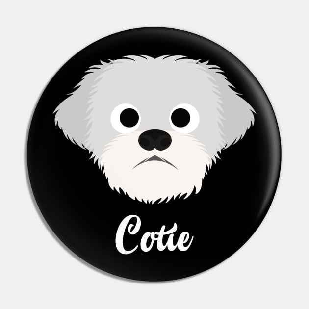 Cotie - Coton de Tulear Pin by DoggyStyles