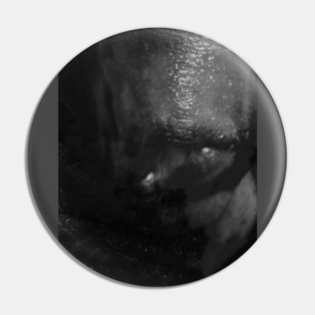 Portrait, digital collage, special processing. Weird. Alien mouth. Grayscale. Pin by 234TeeUser234