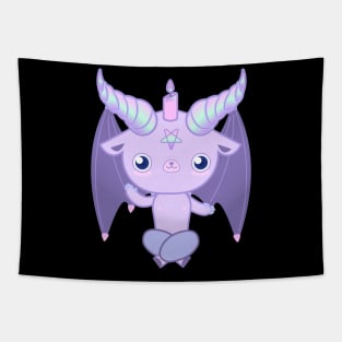 baphomet cute demon Tapestry