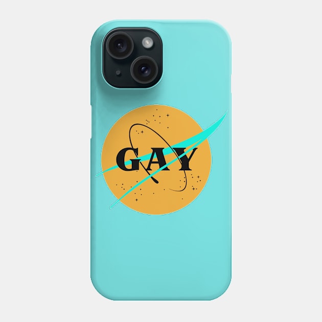 Nasa In Moon Guy Phone Case by RandalShop