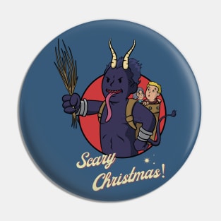 Krampus Boy Pin