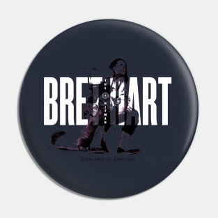 Bret Hitman Hart  Icon Pin