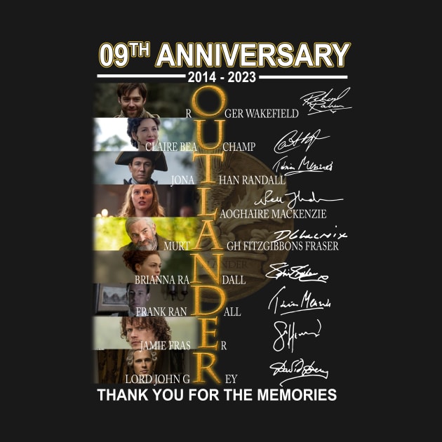 08 Years 2022 Outlander Anniversary Thank You For The Memories Film by devanpm