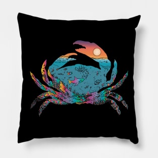 crabs deep ocean animals Pillow