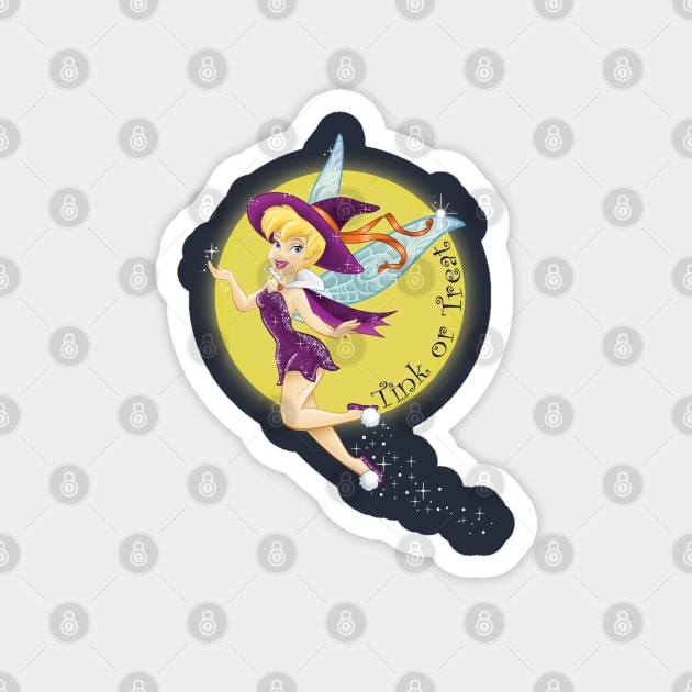 Tinkerbell - Tink or Treat Magnet by Ryans_ArtPlace