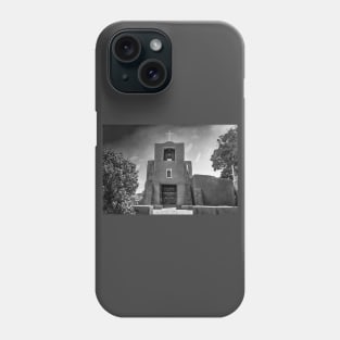 The San Miguel Mission in Santa Fe Phone Case