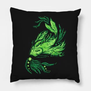 Koi Elemental- Rainforest Pillow