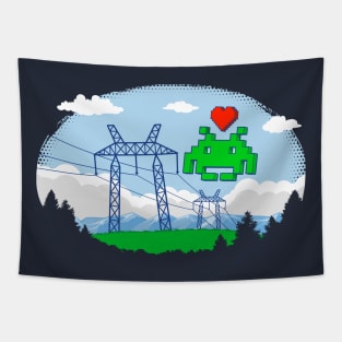 Love Invasion Tapestry