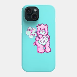 pink spoonie care bear Phone Case