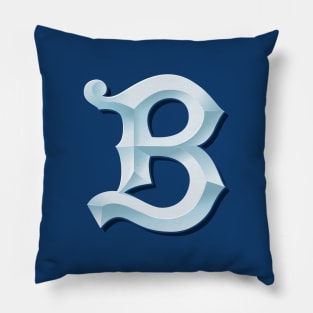 Initial B Pillow