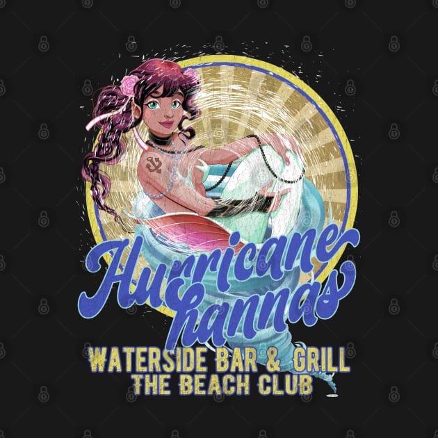 Hurricane Hannas Waterside Bar & Grill Beach Club by Joaddo