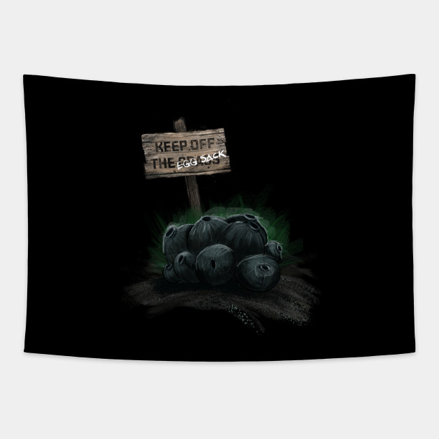Alien Covenant Egg Sack Keep Off The Grass Alien Covenant Movie 2017 Tapestry Teepublic
