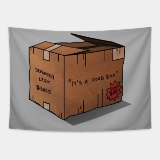 Its a Good Box [Roufxis] Tapestry