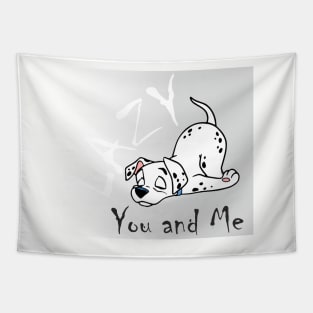 LAZY  you and me Tapestry