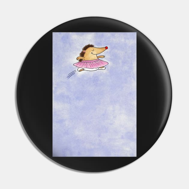 Ballet Hedgehog - Grand Jeté Pin by nicolejanes