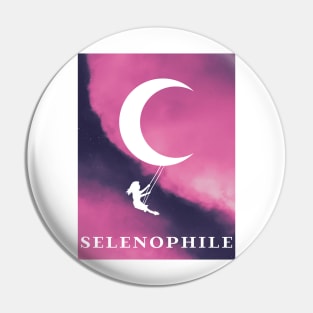 Selenophile Girl Pin