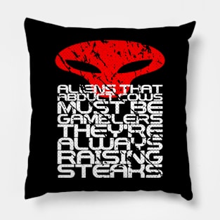 Alien Ufo Area 51 Pillow