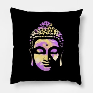 Buddha Face Pillow