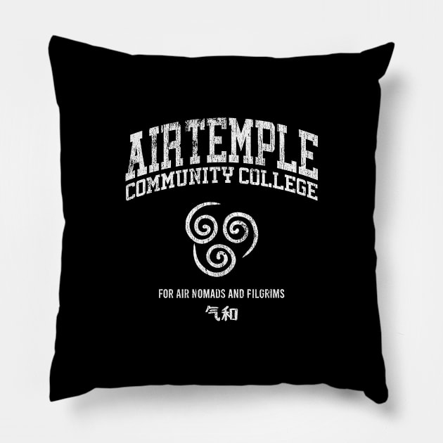 Avatar Airbender Temple Pillow by OniSide
