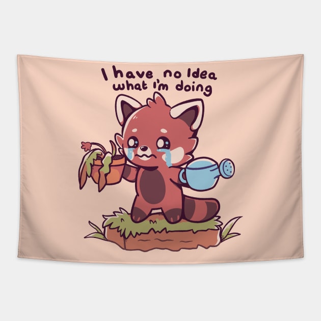 Gardening Woes Tapestry by TechraNova