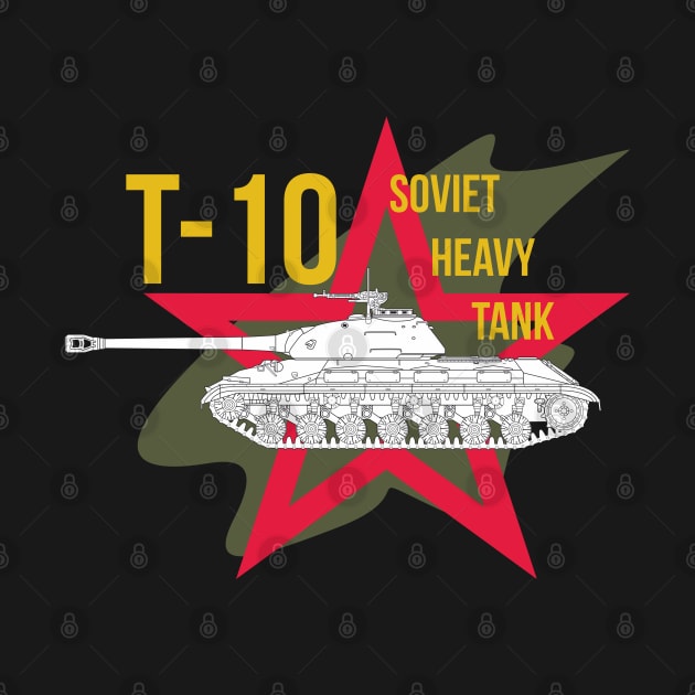 Soviet Heavy Tank T-10 (IS-8, IS-5) by FAawRay