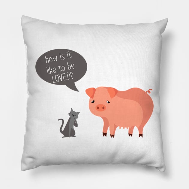 Animal Victoms Pillow by designdaking