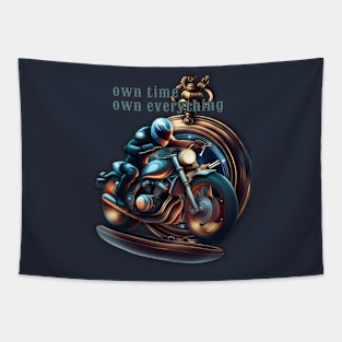 Own Time Own Everything - Retro Tapestry