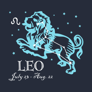 Leo the Lion Constellation T-Shirt