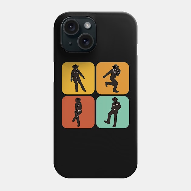 Retro Line Dancing I Country I Line Dance Phone Case by Shirtjaeger