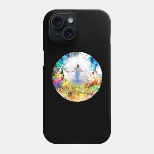 Jesus Rapture and Angels Phone Case