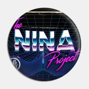 Stranger Things "The Nina Project" 16 bit - vintage retro 80s nostalgia design Pin