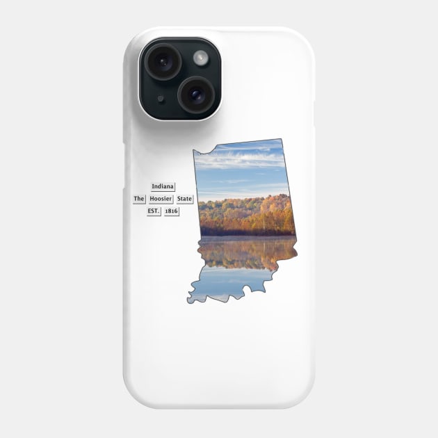 Indiana USA Phone Case by Designs by Dyer