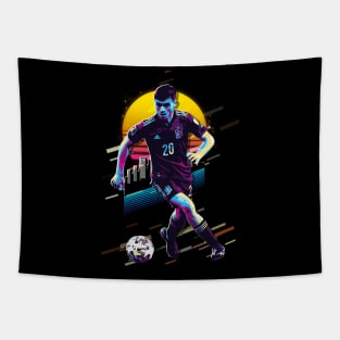 Pedri Football Player Tapestry