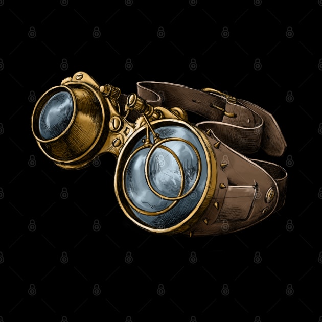 Steampunk glasses by Anilia