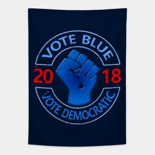 Vote Blue Vote Democrat Tapestry